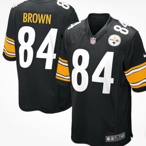 EUC Pittsburgh Steelers Jersey #84 Antonio Brown NFL NIKE ON FIELD